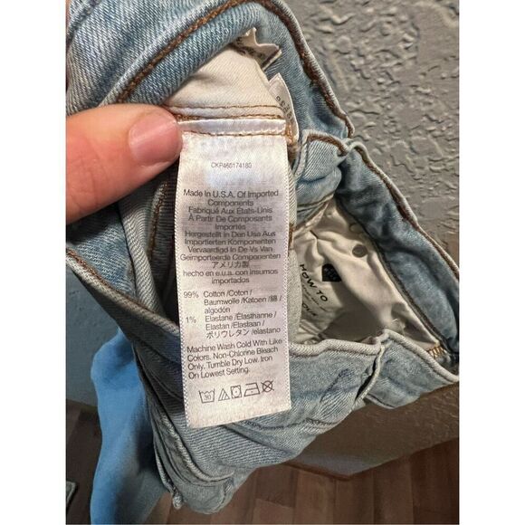 Madewell The Perfect Vintage Straight Jeans Woman’s Size 27 - Picture 8 of 14